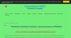 Desktop Screenshot of laboratoire-odic.com